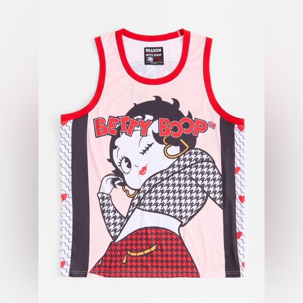 Reason Betty Boop Graphic Jersey- Plus Sizes NWT